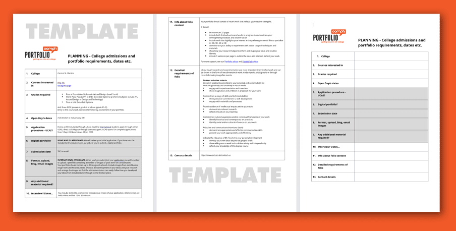 planning document